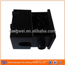 OEM black coating aluminum die castingpart